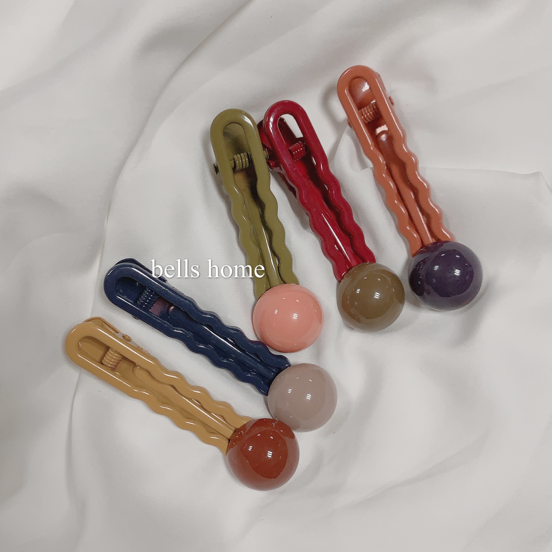 清仓款 糖果色小豆豆少女树脂发夹无痕彩色基础简约网红刘海夹|ruв категории Украшения,ювелирные изделия, шпилька - от Buy2taobao.com для оказания профессиональной услуги покупки агента Taobao
