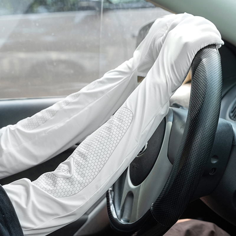 夏季长款防晒袖臂套户外骑行遮阳