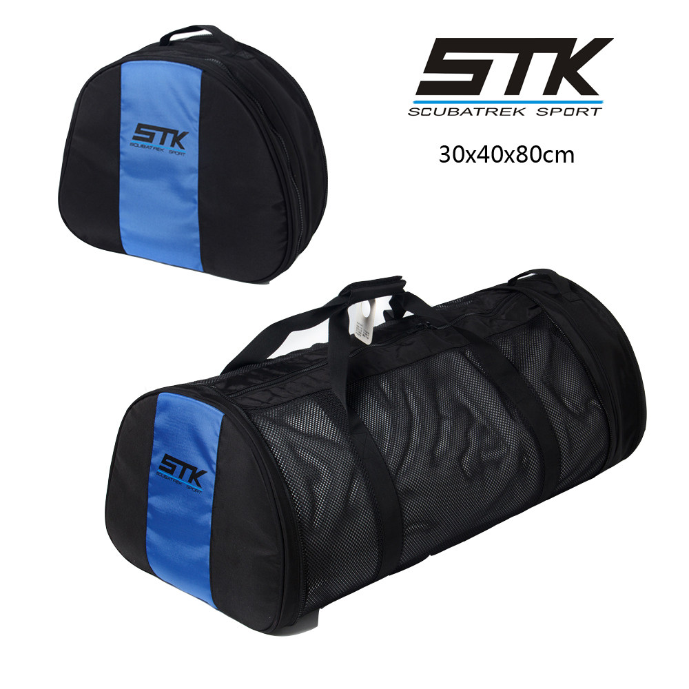 STK香港折叠可收纳潜水网包潜水配件包潜水装备包手提装备袋