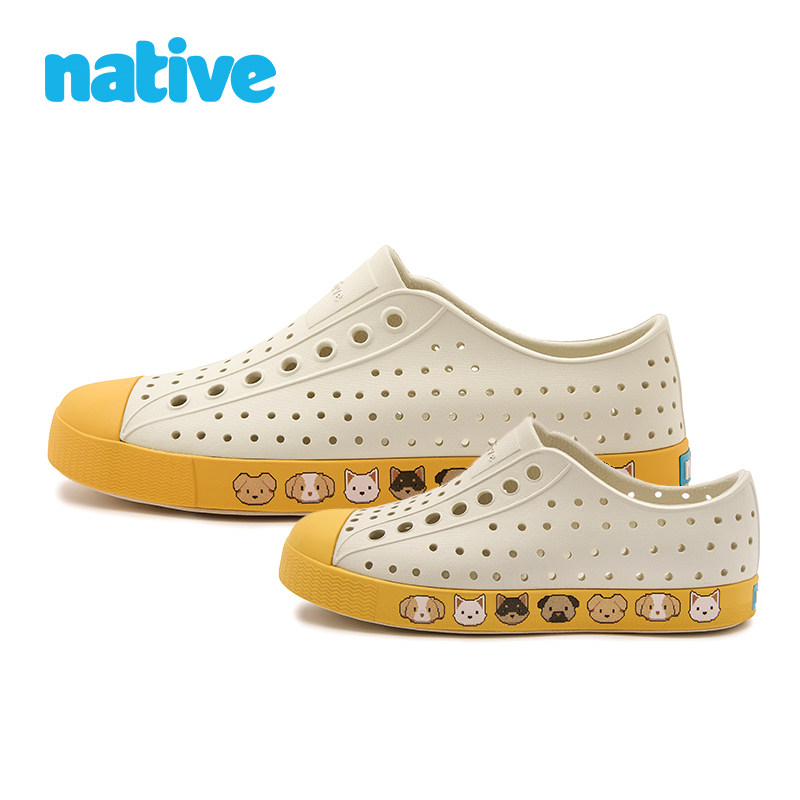 2026native亲子鞋 夏季儿童洞洞鞋 软底防滑沙滩鞋母女父子踩水鞋,童鞋/婴儿鞋/亲子鞋,亲子鞋,淘宝优惠券,粉丝福利购,淘宝优惠卷
