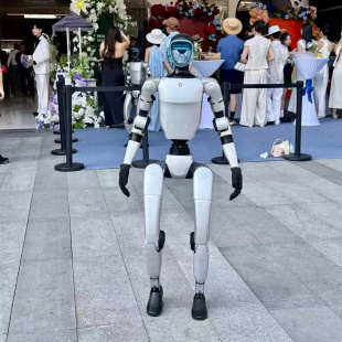 宇树机器人人形机器人AI语音对话接企业知识库跳舞机器人租赁