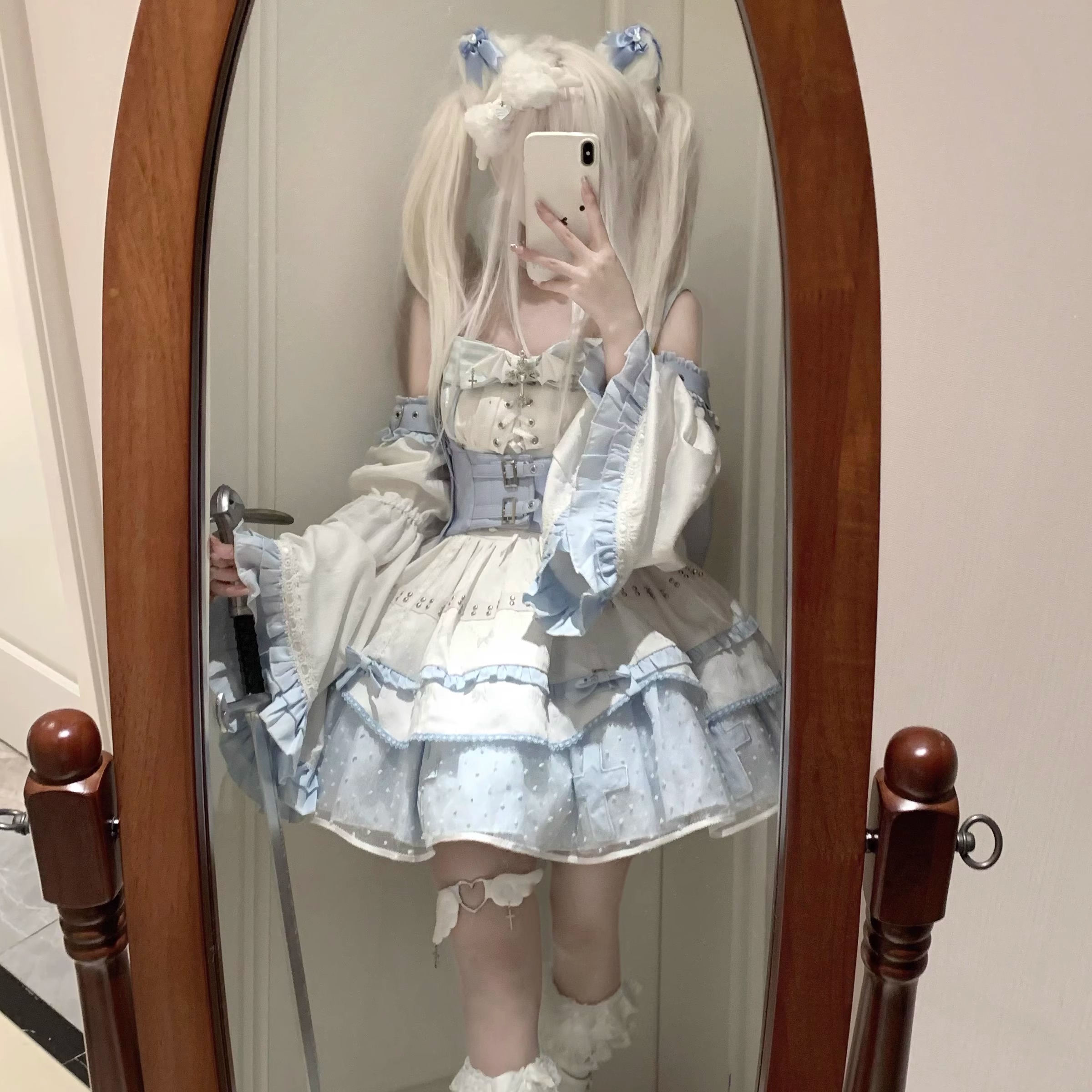 小欣原创恶魔契约甜辣亚比连衣裙
