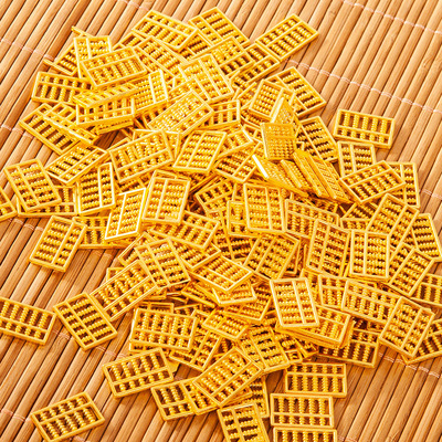 爆款合金算盘金条金元宝金瓜子挂件装饰品工艺品小摆件中式