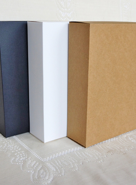 包装盒护肤品盒化妆品盒空盲盒通用纸盒盒子黑色白色厂家直销现货