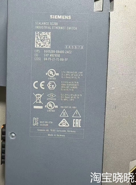 SCALANCE XC208工业以太网交换机，型号6G议价