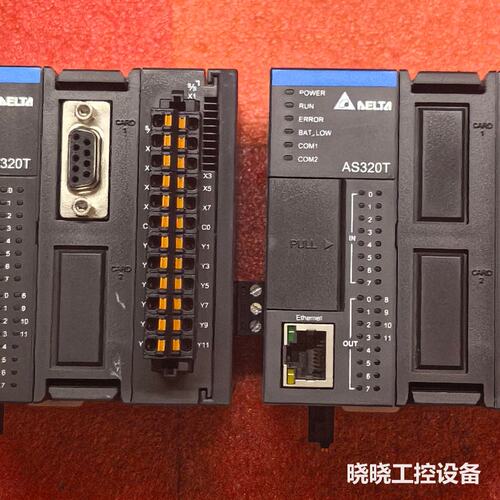 议价DeIta/台达PLC ， AS320T-B，共2台，实物