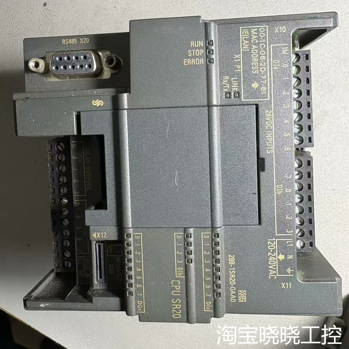 200smart SR20 CPU模块，正品，实物议价