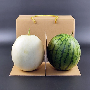 玉菇甜瓜礼品包装盒 阎良甜瓜空礼盒纸箱子包装箱