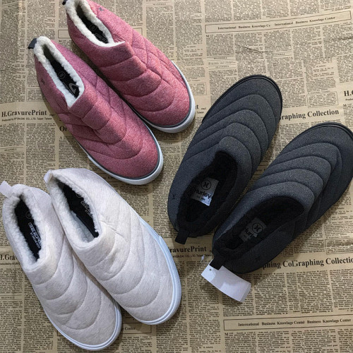 外贸休闲男女低帮棉里布鞋