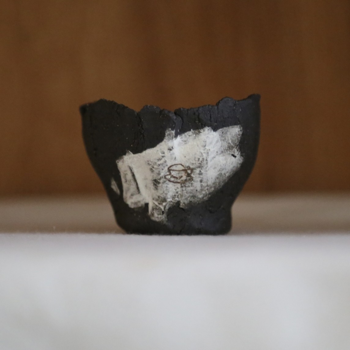 芽器手作】日式复古粗陶粉引手捏茶杯咖啡杯下午茶拉花杯侘寂风,餐饮具,茶杯,淘宝优惠券,粉丝福利购,淘宝优惠卷