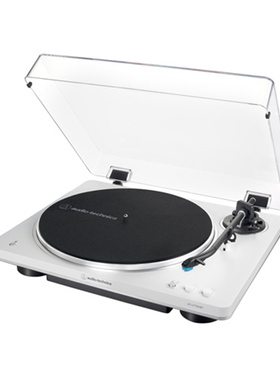 新品 铁三角 AT-LP70XBT 蓝牙版自动皮带驱动唱盘机黑胶唱片机