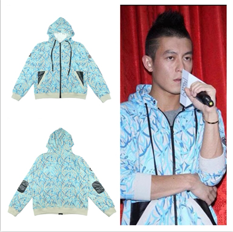 陈冠希同款迪士尼荆棘夹克卫衣
