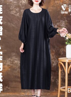 缝纫纸样女装休闲香云纱圆领连衣裙服装版型图1:1实物纸样BLQ-623