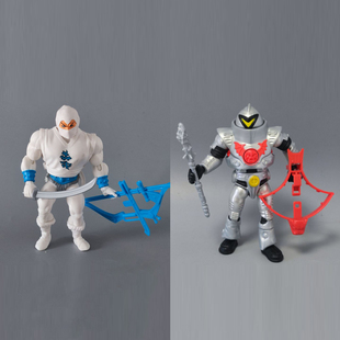 正版散货宇宙巨人希曼MOTUC白忍者霍特兵复古5.5寸可动人偶模型