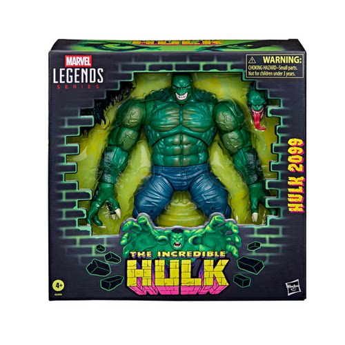 Marvel Legends 无敌浩克绿巨人2099 8寸可动人偶模型