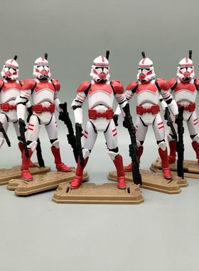 StarWars星球大战暴风兵PS游戏版帝国突击兵白兵3.75寸全关节可动