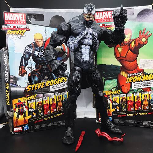 Marvel legends Toybiz KO 复刻蜘蛛侠Venom 12寸 可动人偶模型