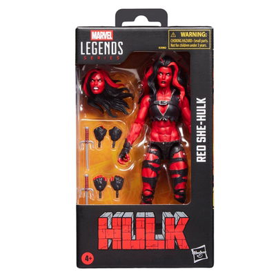 现货Marvel Legends 女红巨人 浩克6寸可动人偶