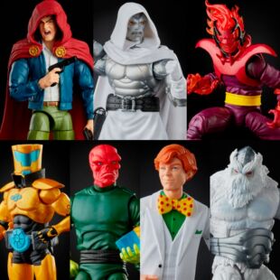 Marvel Legends 红骷髅AIM科学家多玛姆毁灭博士 雪怪套6寸人偶