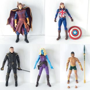 散货Marvel Legends假如奇异博士卡特队长浪人鹰眼6寸可动人偶