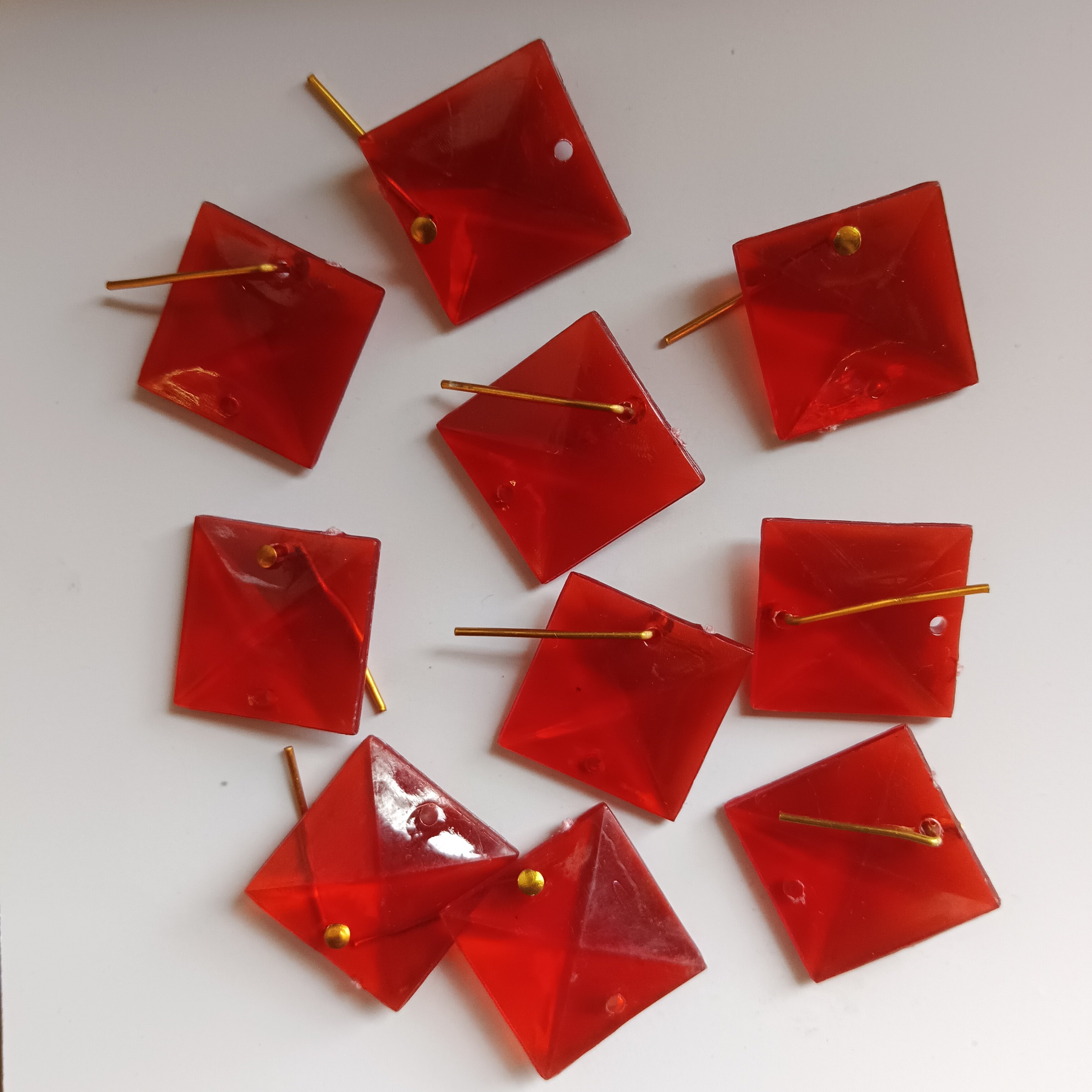 装饰盖七彩走马电机旋转电子灯笼配件灯笼红光源春节红色灯挂珠