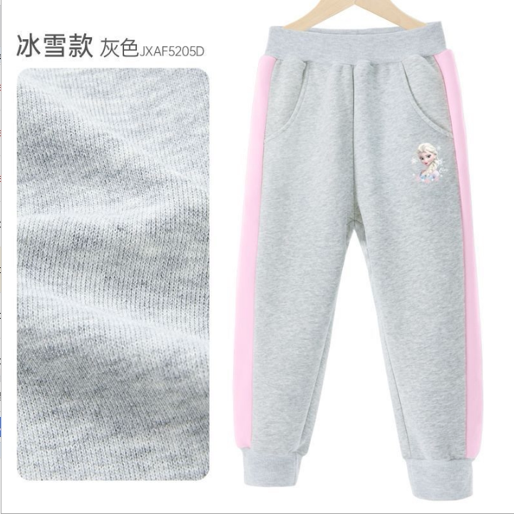 女童爱莎公主秋季运动裤