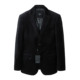 外贸冬季 商务休闲单西外套 黑色绒面男士 厚款 高级老爹平绒高级西装