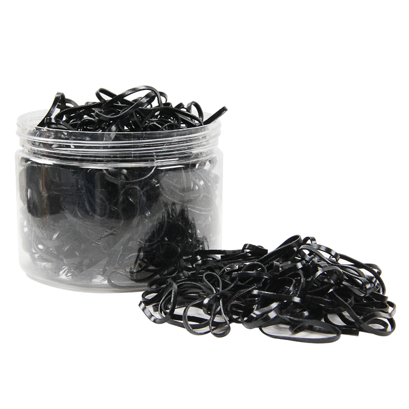 橡皮筋uplus加厚一次性头绳黑色