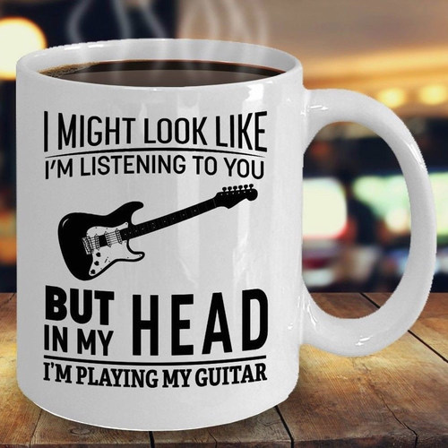 吉他爱好者礼物马克杯