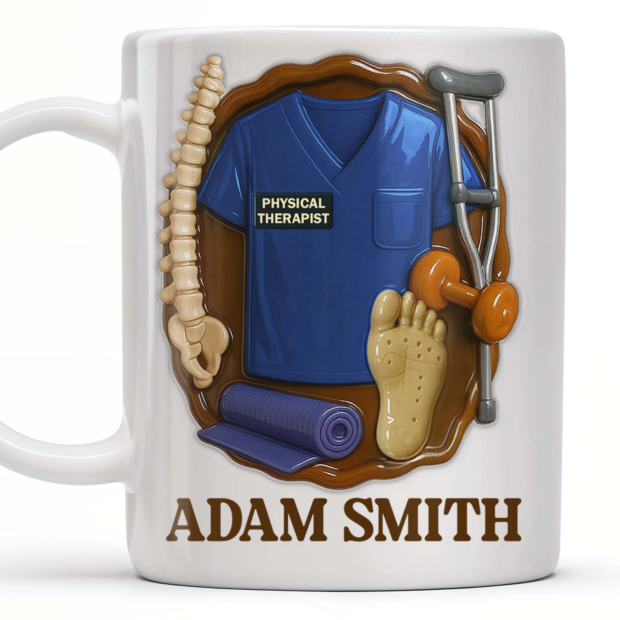 康复治疗师定制马克杯 康复医院医生办公室喝水杯子 朋友生日礼物,餐饮具,马克杯,淘宝优惠券,粉丝福利购,淘宝优惠卷