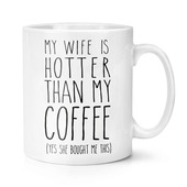 Coffee 陶瓷马克杯咖啡水杯子 Hotter Than Girlfriend