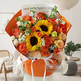 延吉鲜花店同城速递教师节生日玫瑰花龙井安图汪清二道白河朝阳川