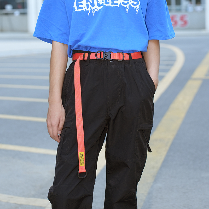 ISEMOUNT潮流尼龙腰带ins风