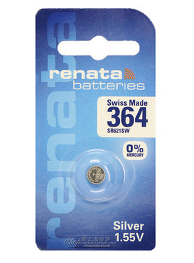 RENATA 适用于原装进口瑞士手表钮扣电池 SR616SW 321 364 379
