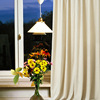 ZISUN shading curtain Solid Chenille customized curtain cloth Shalian a living room bedroom balcony to ground curtain