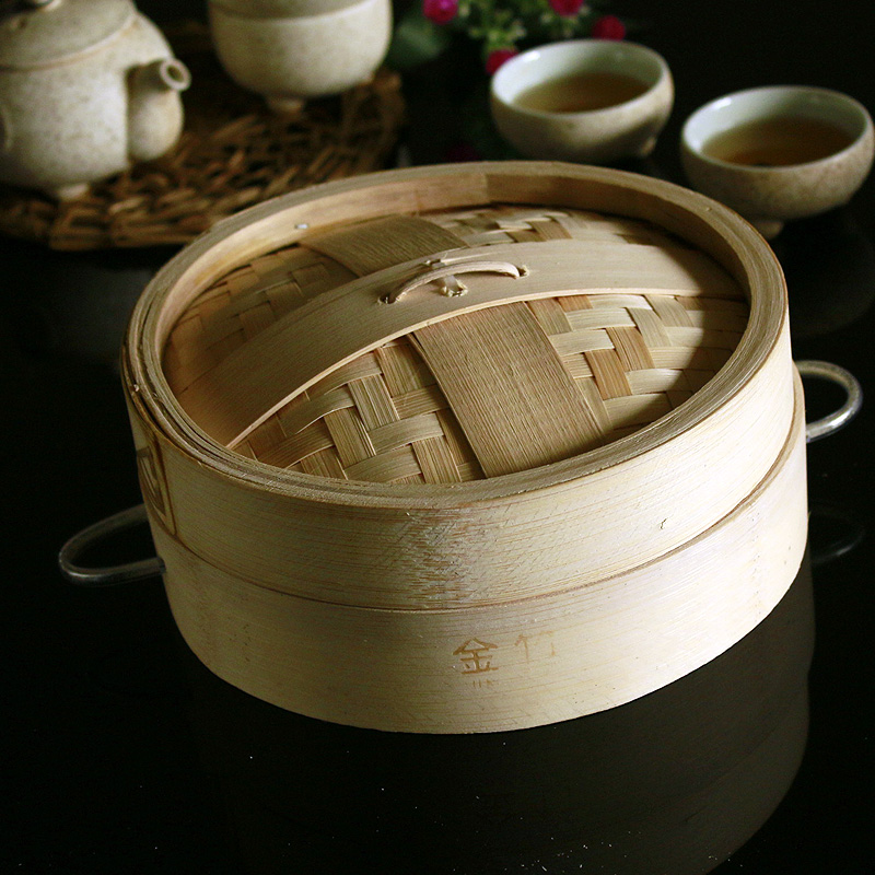 家用纯手工18cm杭州竹子馒头蒸笼