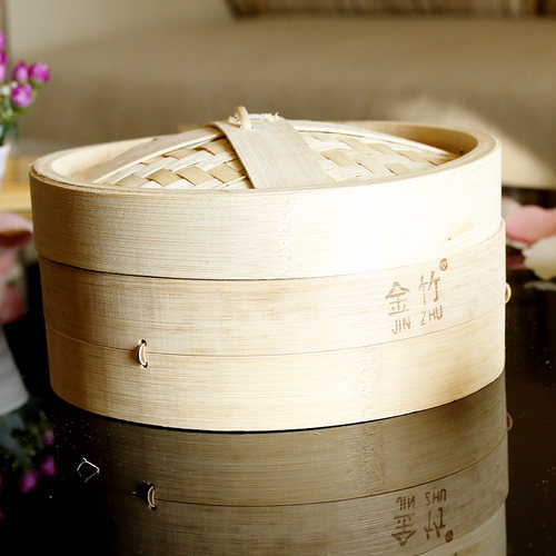 小笼包笼竹制蒸笼竹编蒸笼竹笼屉