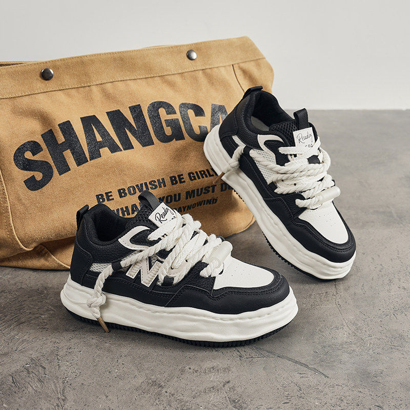 新百伦2025新款男鞋699厚底增高黑白百搭休闲运动板鞋高级感女鞋,流行男鞋,休闲板鞋,淘宝优惠券,粉丝福利购,淘宝优惠卷