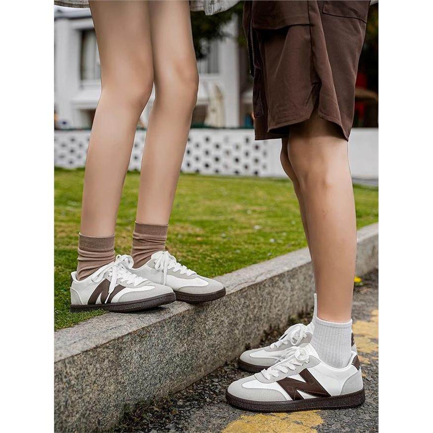 新百伦正品官方店复古德训鞋女鞋2025秋冬新款平底休闲男款板鞋子,运动鞋new,德训鞋,淘宝优惠券,粉丝福利购,淘宝优惠卷