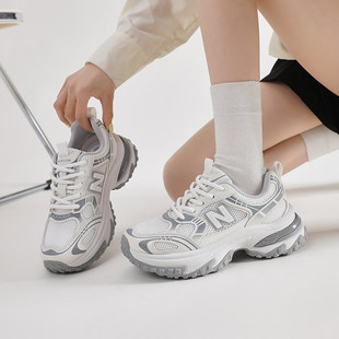 新百伦1819运动鞋透气女鞋春季厚底增高百搭休闲跑步鞋男