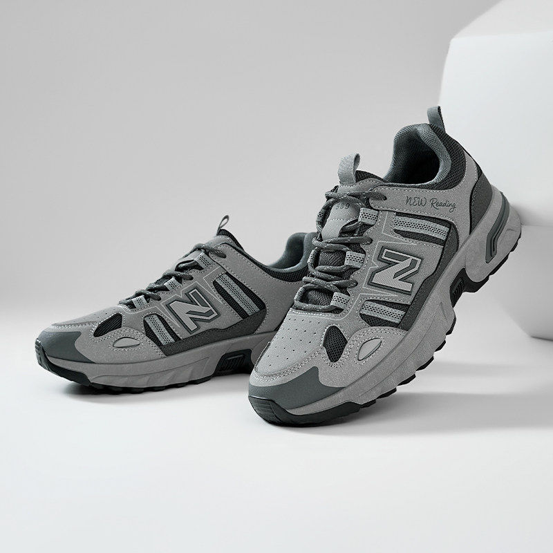 新百伦2026新款轻便休闲男鞋情侣款厚底增高舒适防滑登山运动鞋,流行男鞋,健步鞋,淘宝优惠券,粉丝福利购,淘宝优惠卷