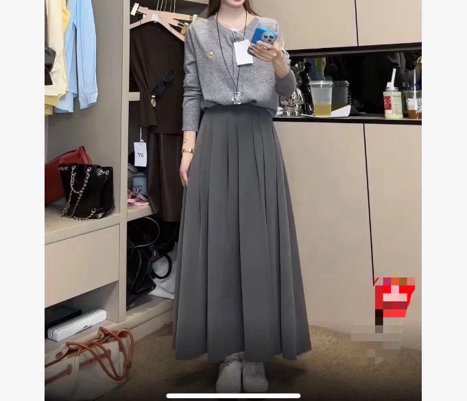 tinikeng 2025夏季新款女装灰色长袖T恤女宽松休闲百搭上衣灰色