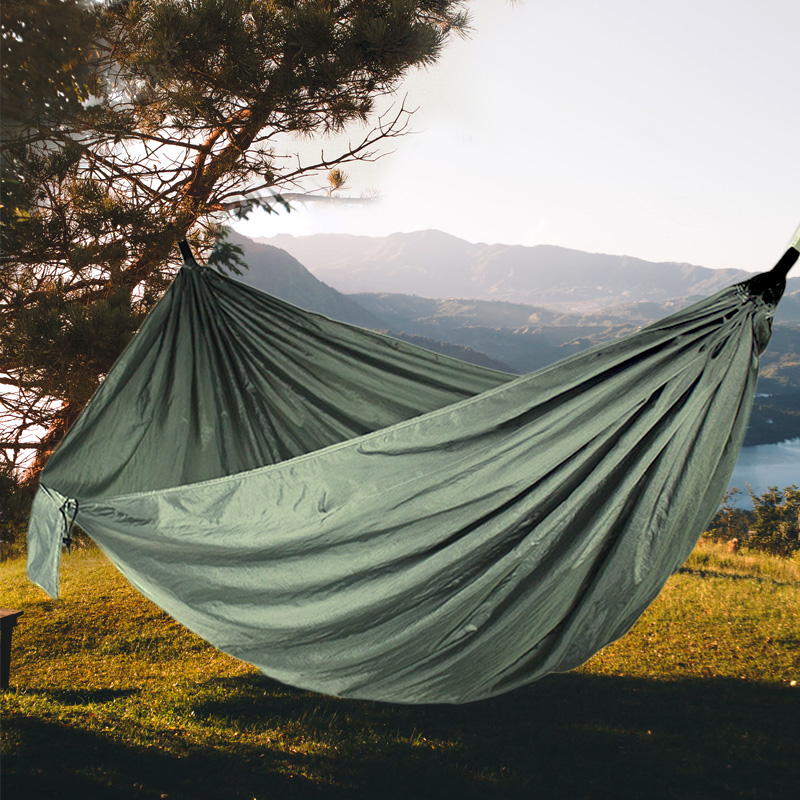 吊床户外秋千露营防侧翻防蚊摇床