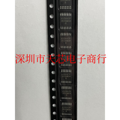 AS5047P-ATSM AS5047P TSSOP16 霍尔效应磁性传感器 原装正品
