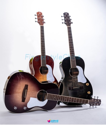 奥森aosen新款f680电箱木吉他