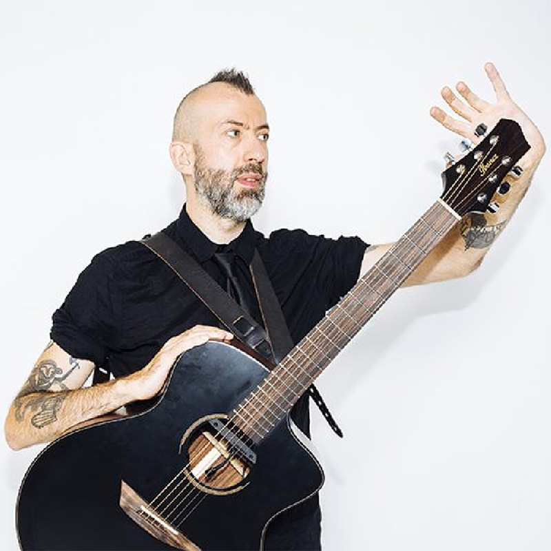 Ibanez 依班娜 JGM5 John Gomm定制款指弹民谣电箱玫瑰木吉他