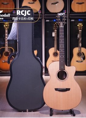 美国独立制琴师James Goodall  RCJC 云杉印玫 吉他 指弹中国