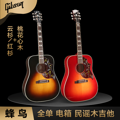 HummingBird蜂鸟电箱民谣吉他