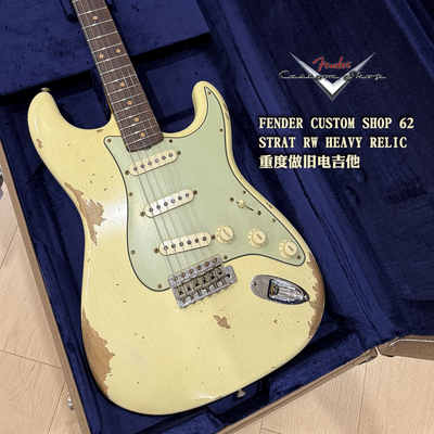 Fender62StratRelic做旧电吉他
