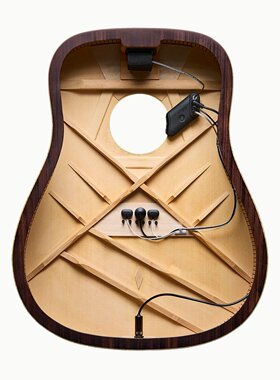 美国LR BAGGS新款Hifi Duet高保真还原度 贴片麦克风吉他拾音器